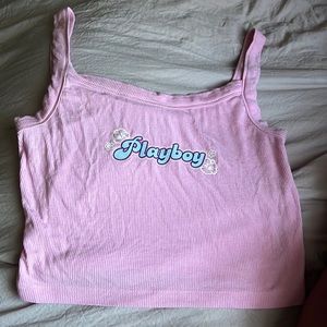 Pacsun playboy crop top